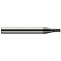 Harvey Tool 0.0230 in. Cutter dia. x 0.0350 in.  Carbide Square End Mill, 2 Flutes, Amorphous dia.mond Coated 13923-C4